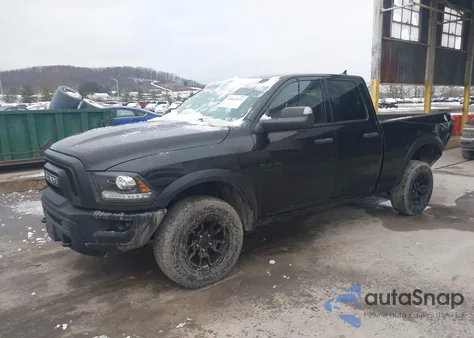 2023 Ram 1500 Classic Warlock 4X4 6'4 Box from USA, damaged, VIN 1C6RR7GG1PS517502
